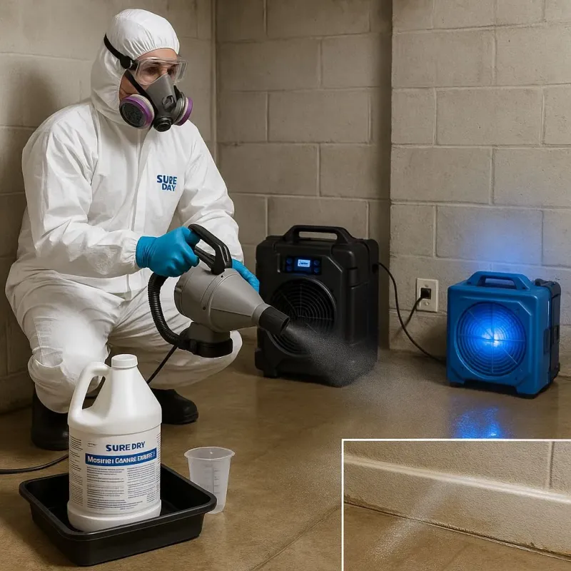 Sanitization and Odor Removal process in South Temple, PA