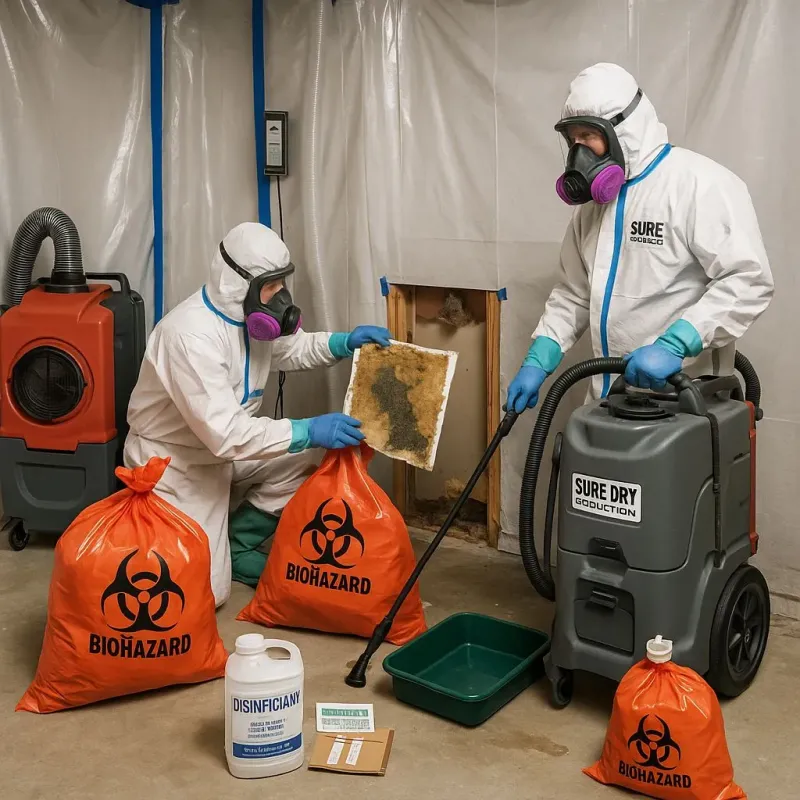 Contaminated Water Handling Protocols process in South Temple, PA